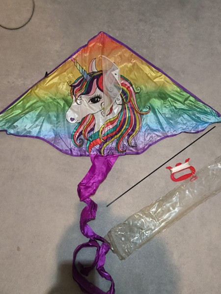 Cerf volant licorne