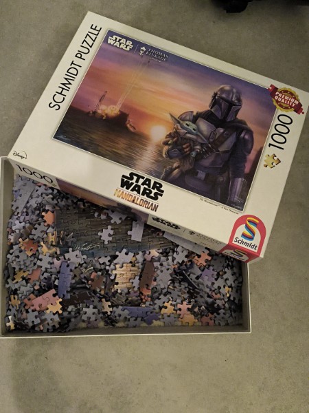 Puzzle the mandalorian a new direction - 1000 pieces