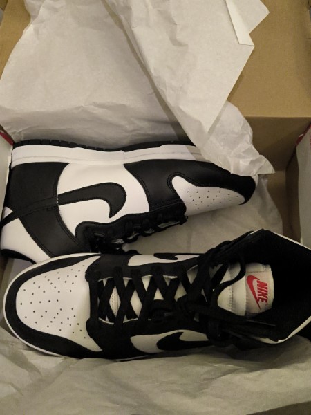 Nike Panda High Logo Red University - DD1 1869-103